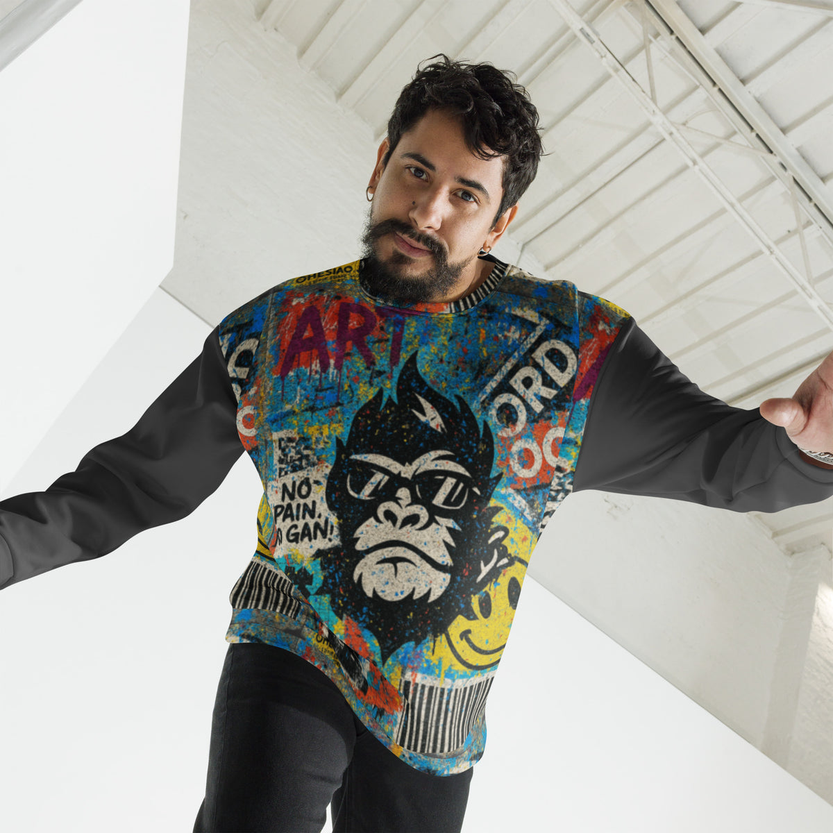 Not My Monkey Sweatshirt