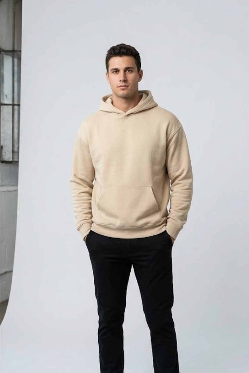 Oversized Cotton Hoodie